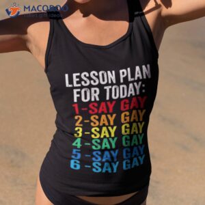 Say Gay Rainbow Vintage Floral Stay Proud Lgbtq Gay Rights 2023 Shirt