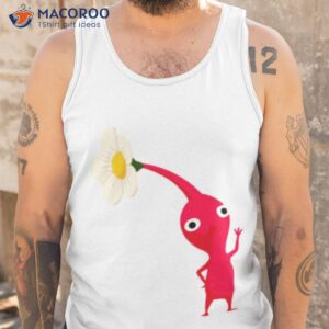 say hi red fire pikmin shirt tank top
