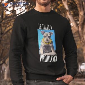 schnauzer gifts amp acirc amp 128 amp 147 amp acirc amp nbsp is there a problem funny dog shirt sweatshirt