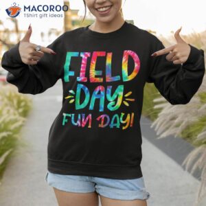 school field day fun tie dye field day 2023 teacher kids t shirt sweatshirt