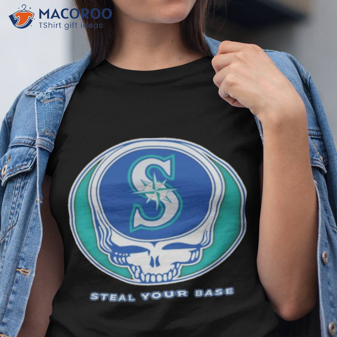 Seattle Mariners Steal Your Base Athletic T-Shirt - Yesweli