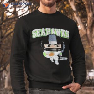 seattle seahawks preschool gummy player shirt sweatshirt