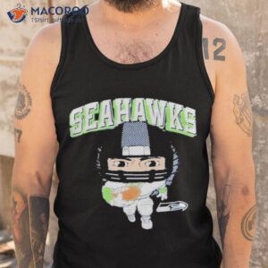 seattle seahawks preschool gummy player shirt tank top
