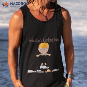 sebastian s eye patching team shirt tank top