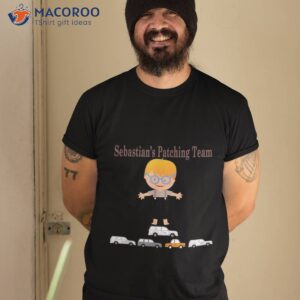 Sebastian’s Eye Patching Team Shirt