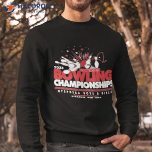 section 3 bowling 2023 section 3 championship t shirt sweatshirt