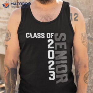 senior class of 2023 graduation 2023 vintage 23 senior shirt tank top