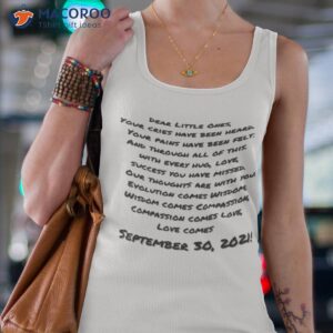 September 30 2021 Poem Ancestors Shirt
