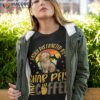 Shar Pei And Coffee Fold Dog Shirt