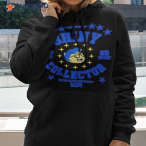 shiny collector shirt hoodie