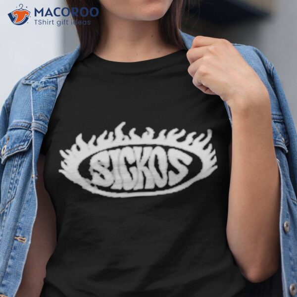 Sickos Merch Sickos Flame Shirt