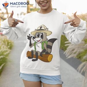 sitting ranger rick shirt sweatshirt 1