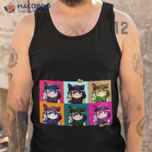 six faces rwby character main art shirt tank top