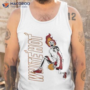 skeleton basketball white hot 2023 shirt tank top