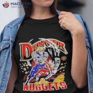 Skeleton denver nuggets shirt