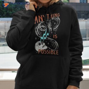 skull anything is possible shirt hoodie