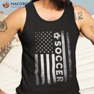 soccer player usa us american flag girls boys shirt tank top 3