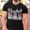 Softball Baseball Dad Retro Vintage Gift Ball Father’s Day Shirt
