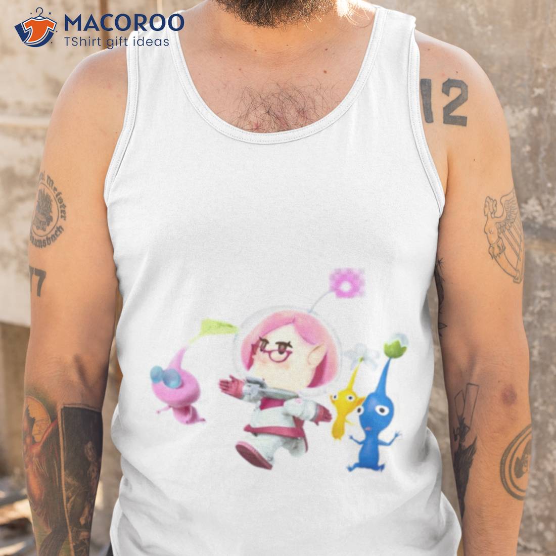 Space Crew Pikmin 4 Four Shirt Space Crew Pikmin 4 Four Shirt
