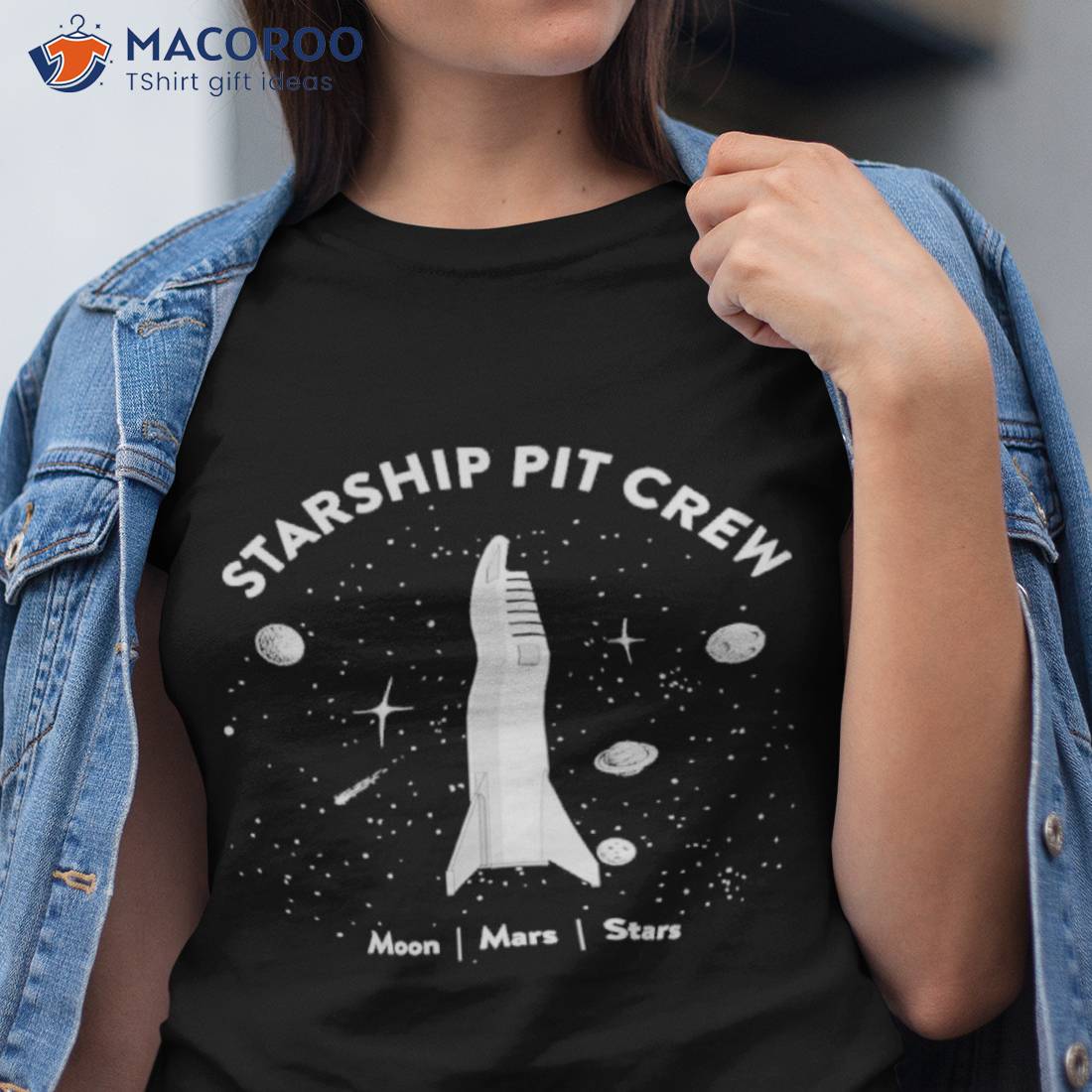 Spacex Starship Pit Crew Shirt Spacex Starship Pit Crew Shirt