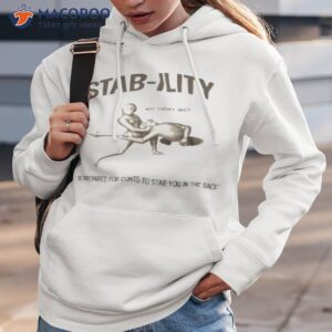 stab ility not today bitch shirt hoodie 3