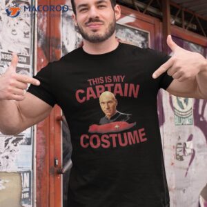 Star Trek Halloween This Is My Captain Costume Shirt
