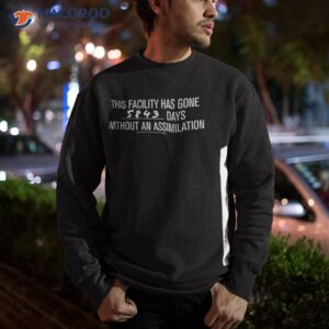 star trek men s big tall without assimilation t shirt sweatshirt