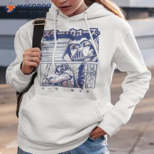 Star Wars Darth Vader Anime Style Portrait Panels Shirt