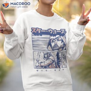 star wars darth vader anime style portrait panels shirt sweatshirt 2