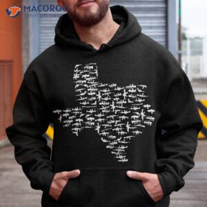 State Of Texas Made Out Of Guns T-Shirt