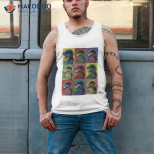 steven spielberg set worn dinosaur shirt tank top 2