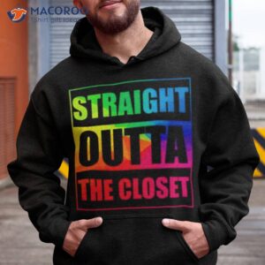 straight outta the closet lgbt 2023 shirt hoodie