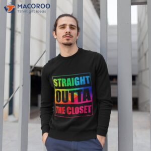 straight outta the closet lgbt 2023 shirt sweatshirt 1