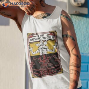 stranger things the demogorgo shirt tank top 1