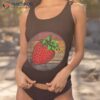 Strawberry Fruit Vintage Festival Distressed Retro 70s Gift Shirt