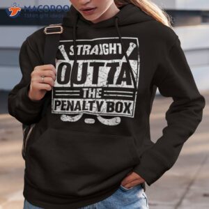 stright outta the penalty box ice hockey shirt hoodie 3