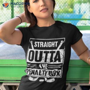 stright outta the penalty box ice hockey shirt tshirt 1