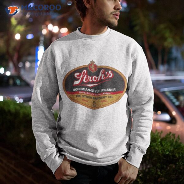 Stroh’s Bohemian Style Pilsner Logo Shirt