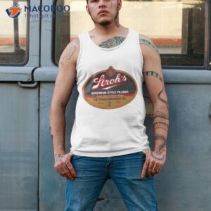 strohs bohemian style pilsner logo shirt tank top 2