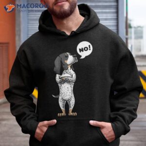 Stubborn Bluetick Coonhound Dog Shirt