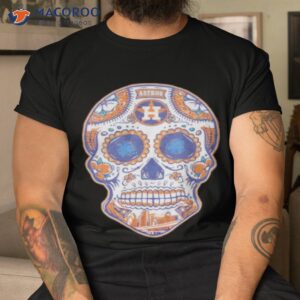 sugar skull houston astros 2022 world series champions shirt tshirt