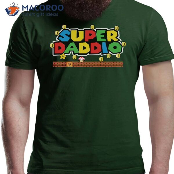 Super Daddio Shirt, Step Dad Father’s Day Gift