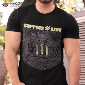 support azov shirt tshirt
