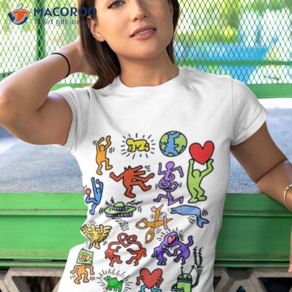 Symbols Keith Haring Shirt