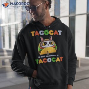 Tacos Mexican Food Taco Cat Fun Cartoon Cinco De Mayo Fiesta Shirt