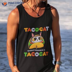 tacos mexican food taco cat fun cartoon cinco de mayo fiesta shirt tank top