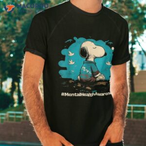 Tal Health Awareness Meditating Dog Retro And Shirt