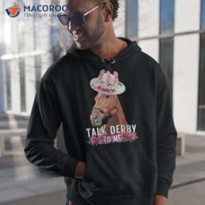 Talk Derby To Me Horse Racing Funny Derby Day T-Shirt