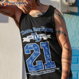Tampa Bay Rays 2022 2023 Signatures Shirt 3 tampa bay rays 2022 2023 signatures shirt tank top 1