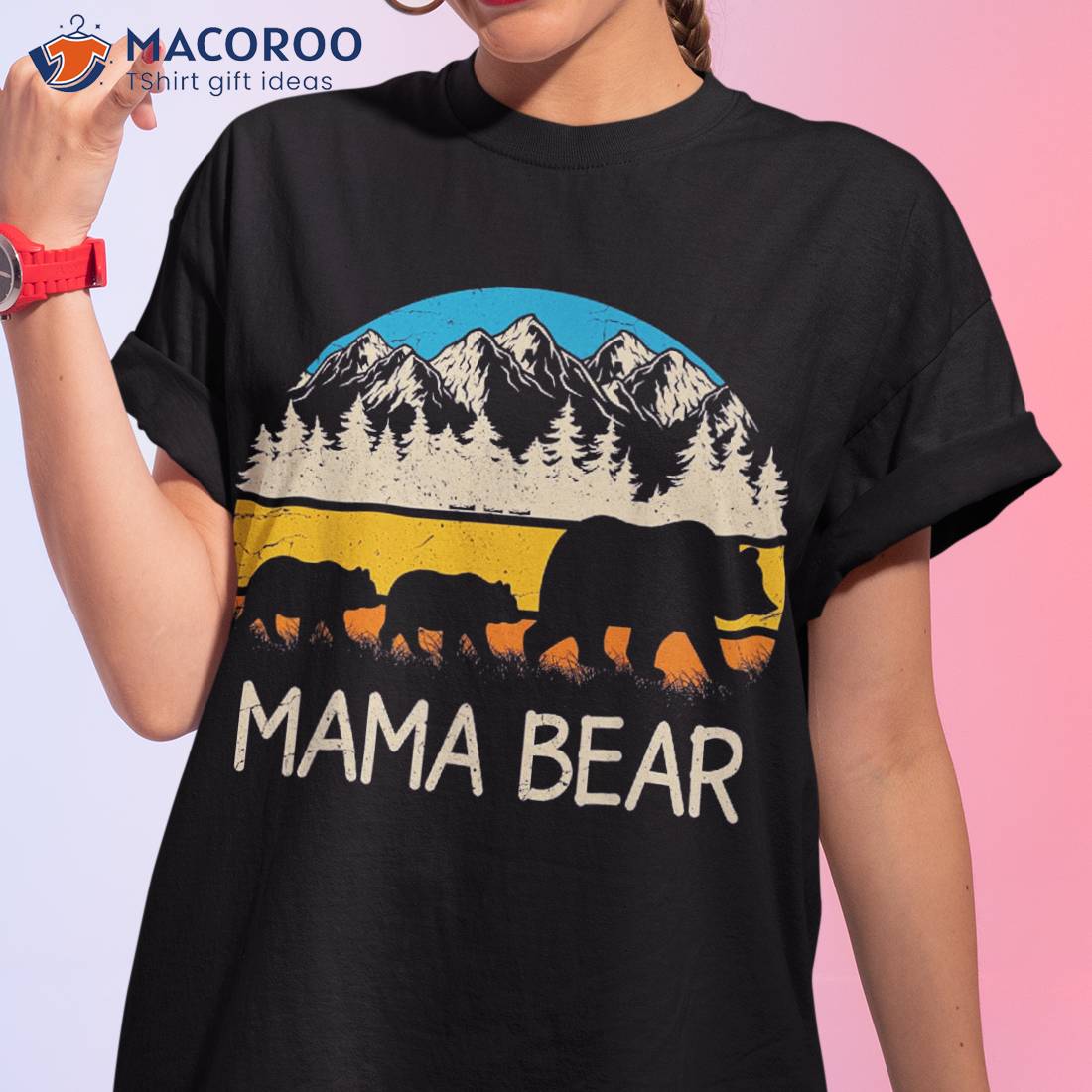Grandma Bear And 2 Cubs T-Shirt